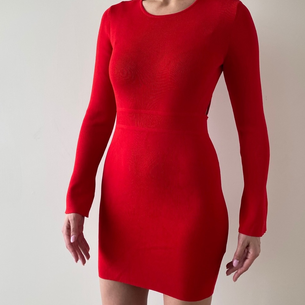 Red dress